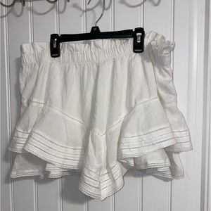 NWOT Aerie ruffle skort!